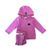 Baby hoodie - Sweatshirt and pants (pink)