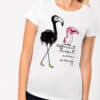 BLACK FLAMINGO T-shirt