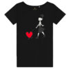 T-shirt FOLLOW YOUR HEART (black)