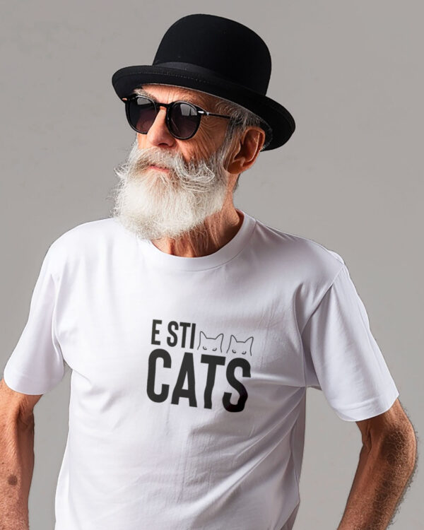 T-shirt E STI CATS - immagine 3