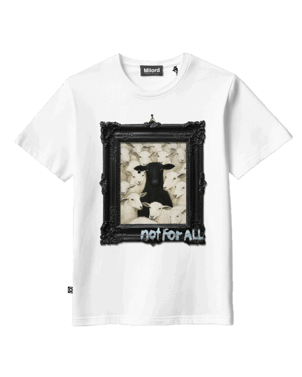T-shirt THE BLACK SHEEP