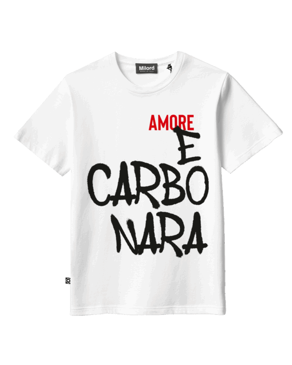 T-shirt AMORE E CARBONARA