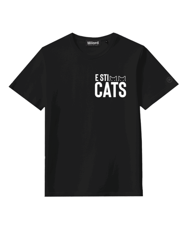 T-shirt E STI CATS (black)