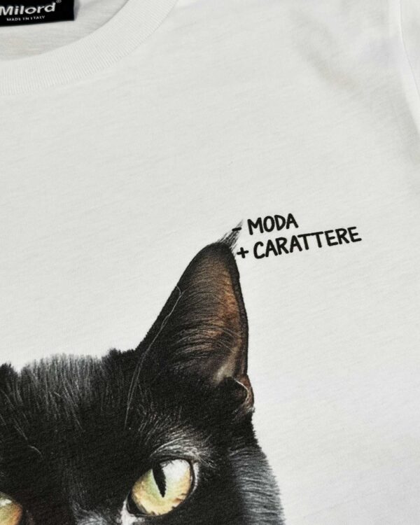 T-shirt REBEL CAT (limited) - immagine 3