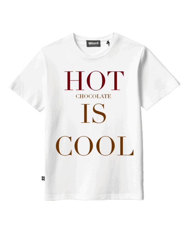 T-shirt HOT CHOCOLATE IS COOL