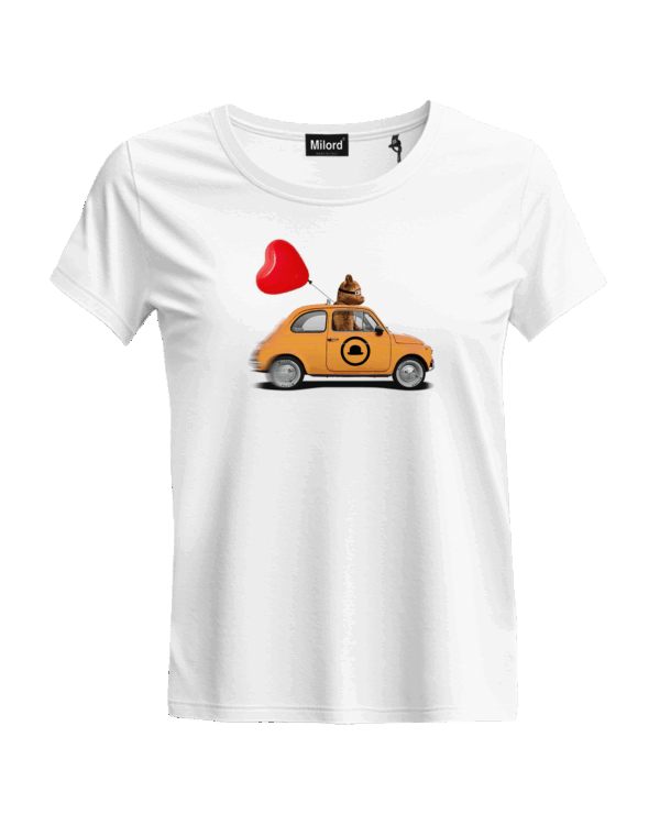T-shirt donna LOVE & 500