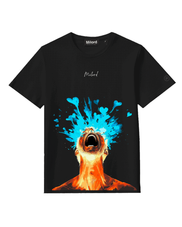 T-shirt LOVE EXPLOSION (black)