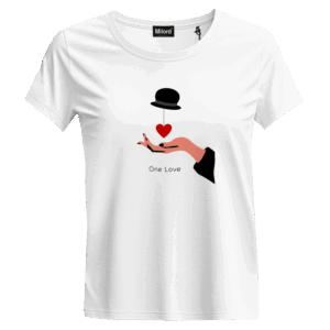 T-shirt donna ONE LOVE