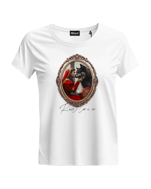 T-shirt donna RED LOVE