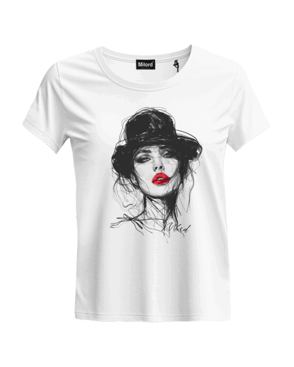 T-shirt donna RED LIPS