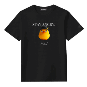 T-shirt STAY ANGRY (black)