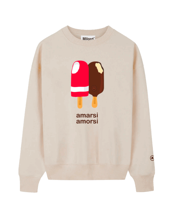 Felpa AMARSI AMORSI (ice-cream)