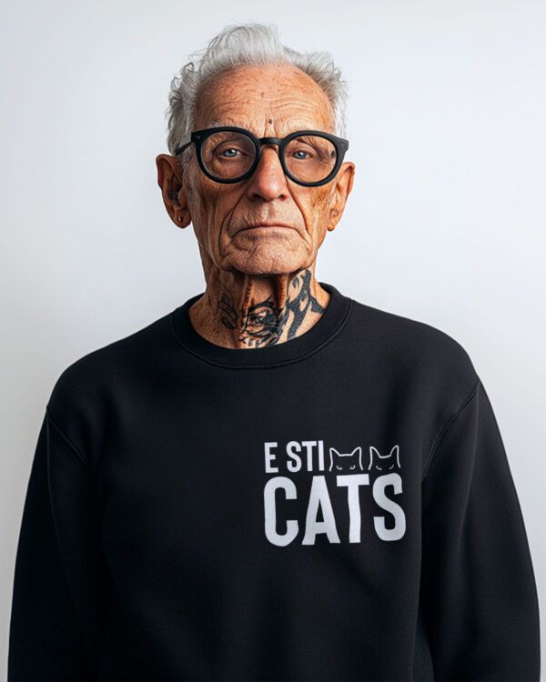 Felpa E STI CATS - immagine 2