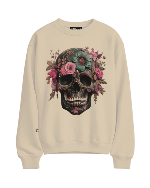 Felpa FLOWER SKULL