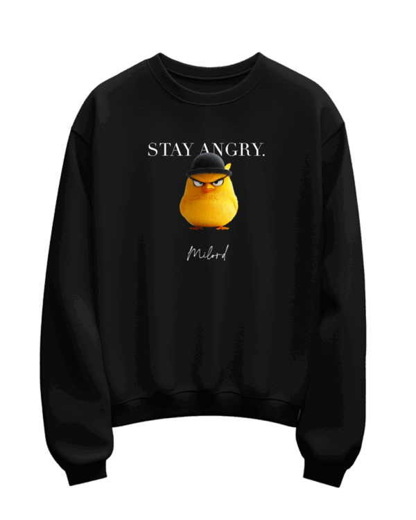 Felpa STAY ANGRY
