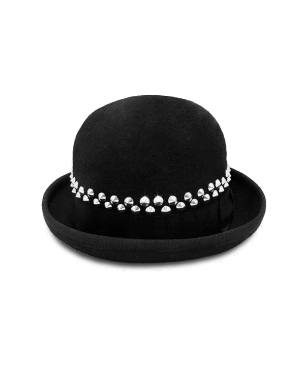 Bombetta Milord con borchie