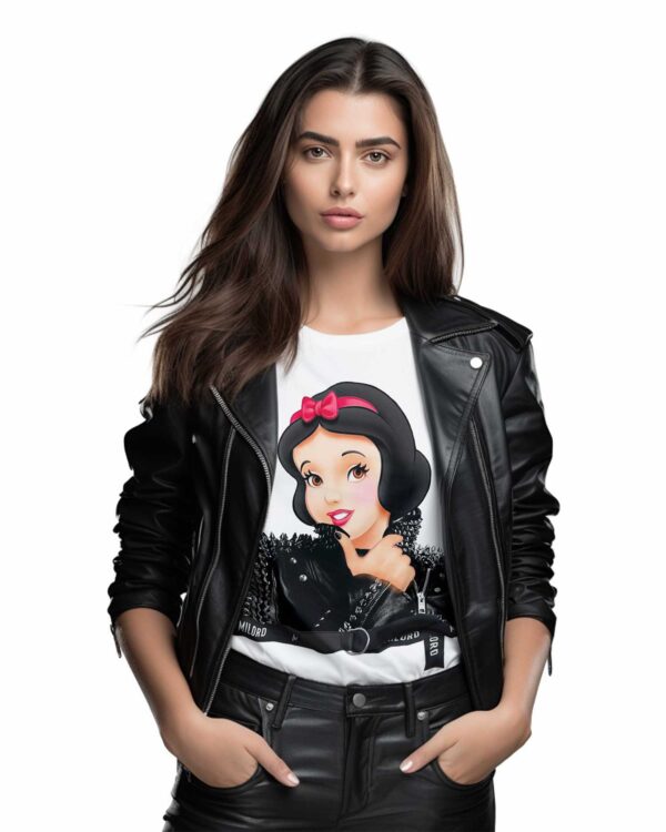 T-shirt donna BIANCA ROCK - immagine 2