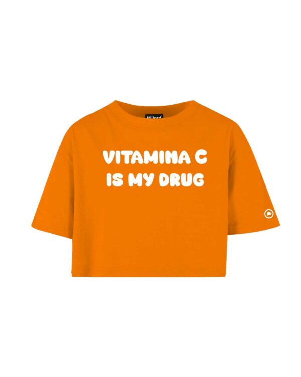 T-shirt crop VITAMINA C