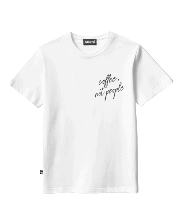 T-shirt COFFEE NOT PEOPLE - immagine 2