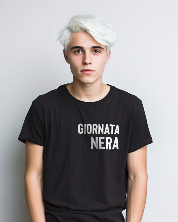 T-shirt GIORNATA NERA - immagine 3