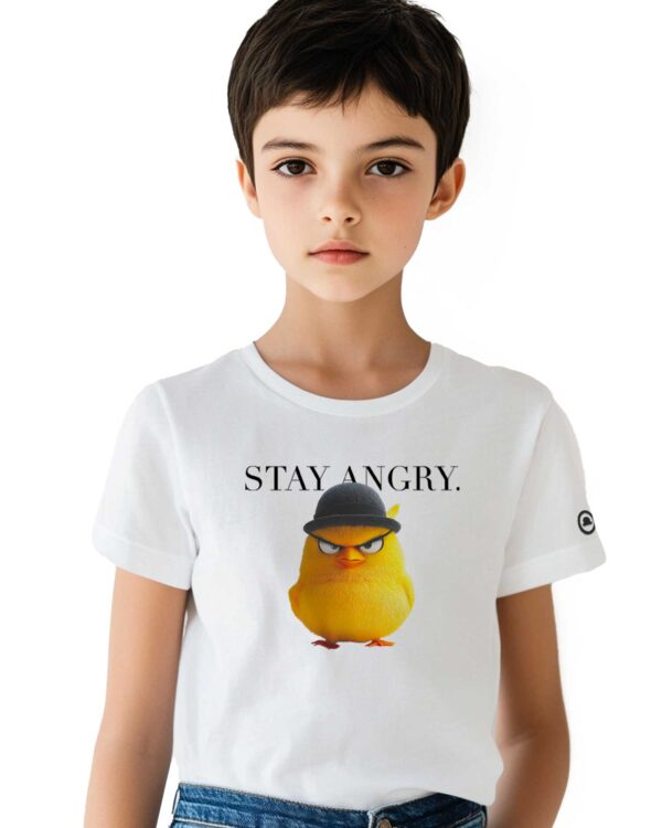 T-shirt bimbi STAY ANGRY
