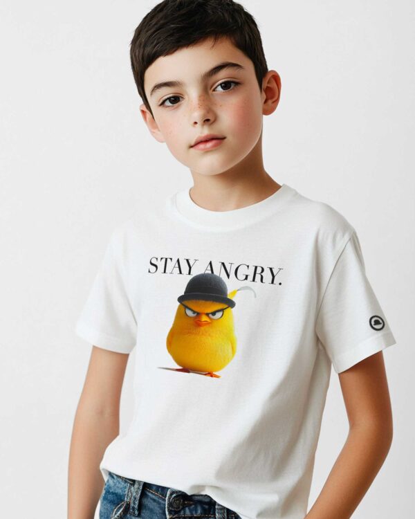 T-shirt bimbi STAY ANGRY - immagine 3