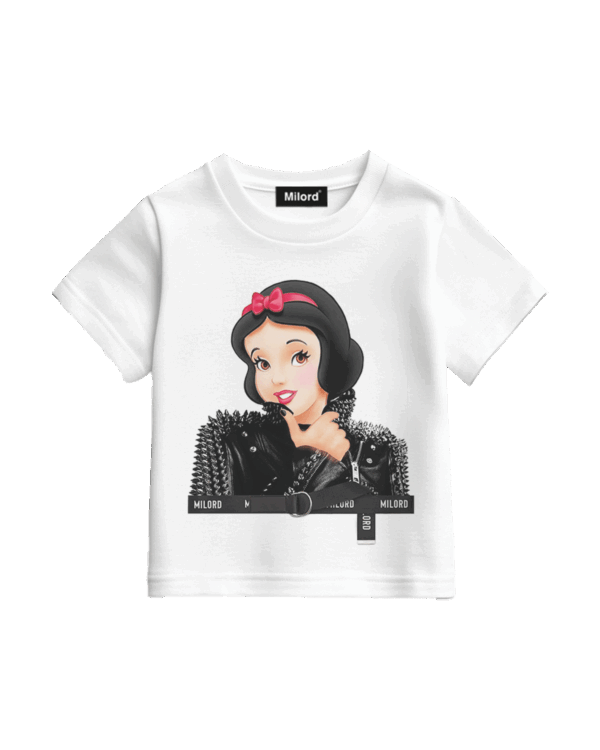 T-shirt bimbi BIANCA ROCK