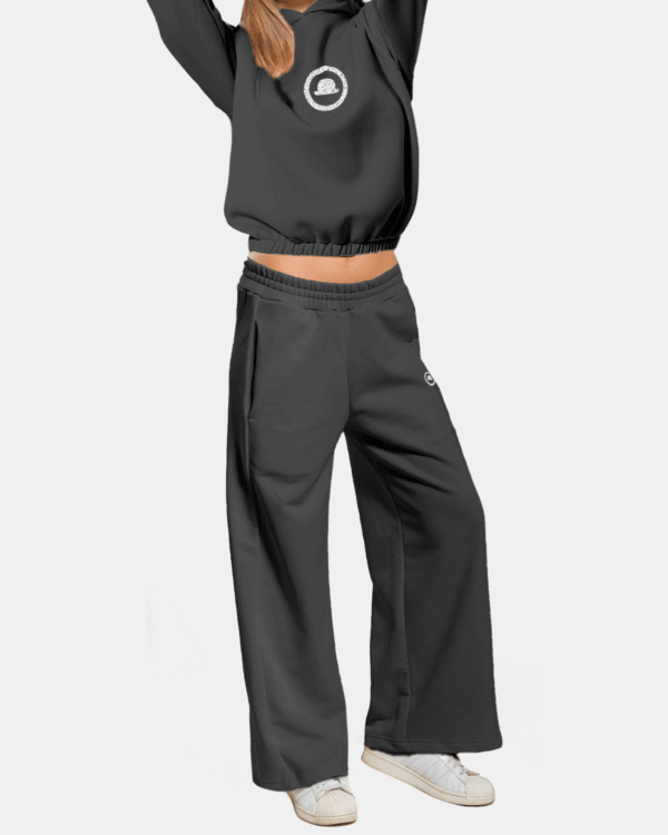 Tuta donna LOGO GLITTER (black) - immagine 2