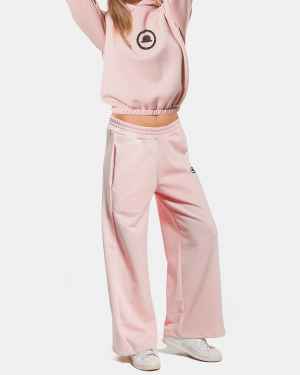 Tuta donna LOGO GLITTER (rosa) - immagine 2