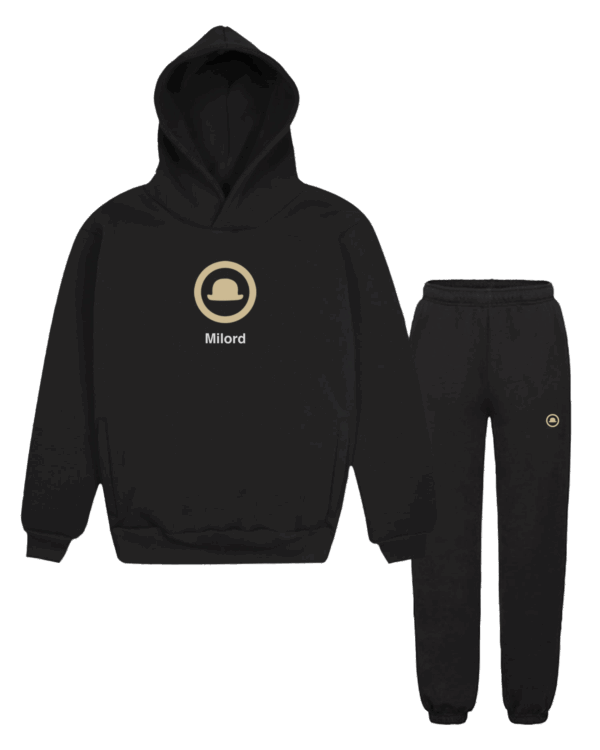Tuta unisex MILORD BASIC (black)