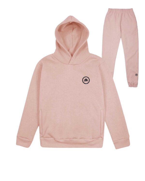 Tuta LOGO GLITTER (pink)