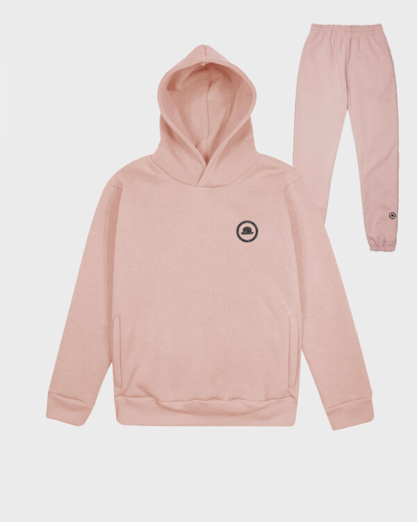 Tuta LOGO GLITTER (pink)