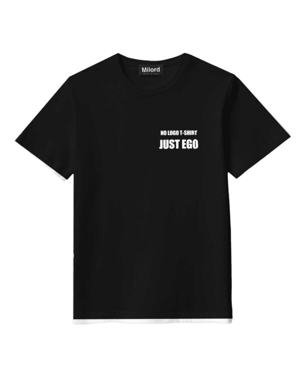 T-shirt NO LOGO, JUST EGO - immagine 2