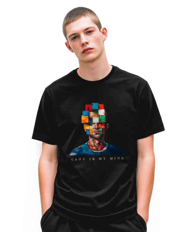 T-shirt CAOS IN MY MIND (black)