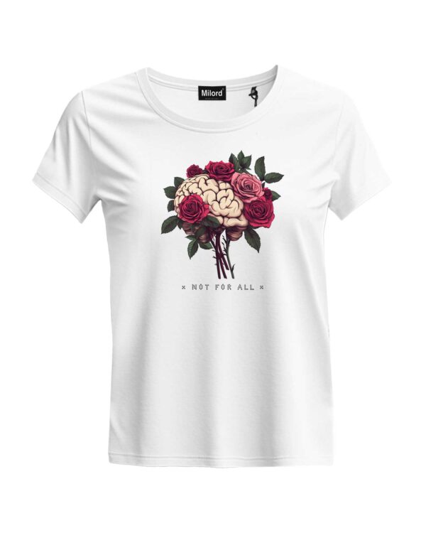 T-shirt donna BRAIN NFA (strass)