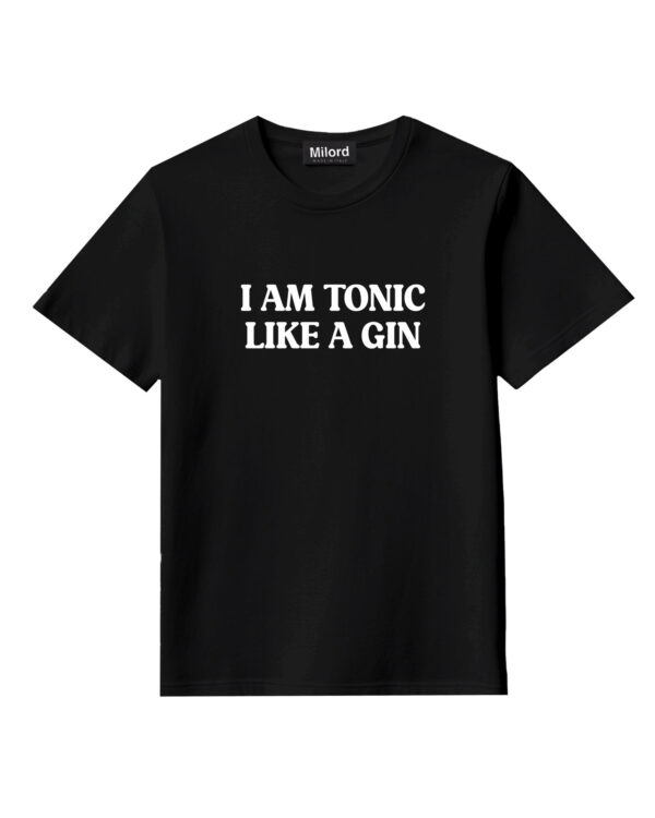 T-shirt TONIC LIKE A GIN (black)
