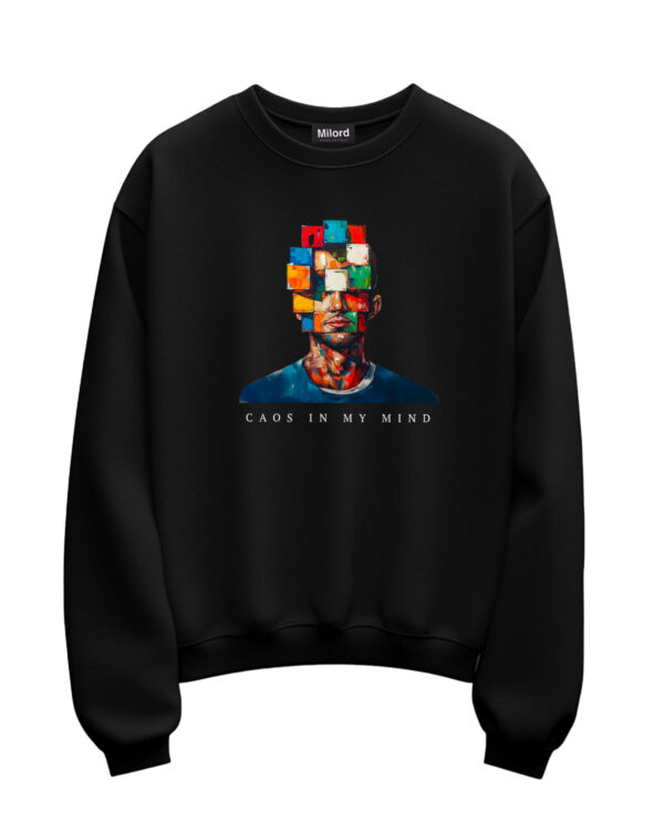 Felpa CAOS IN MY MIND (RUBIK)