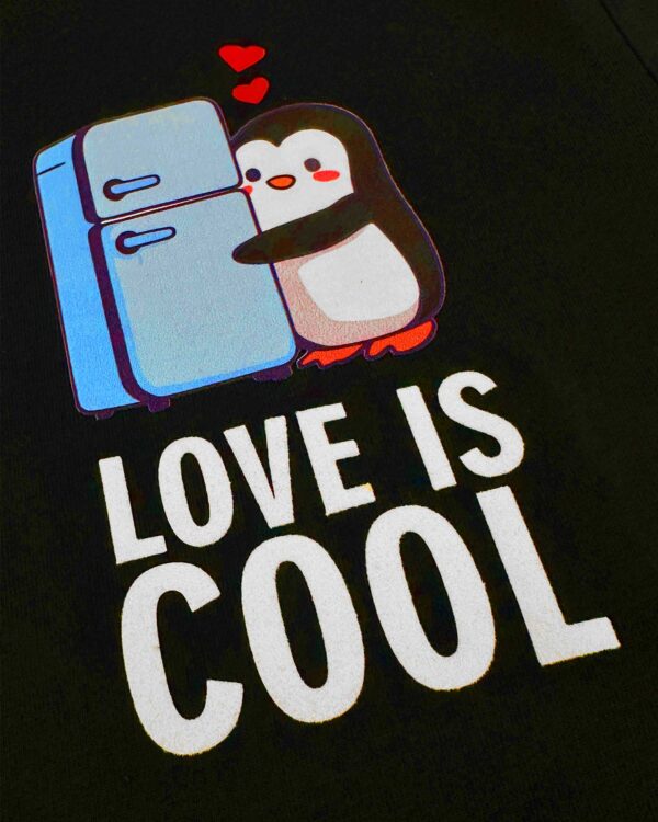 Felpa LOVE IS COOL - immagine 3