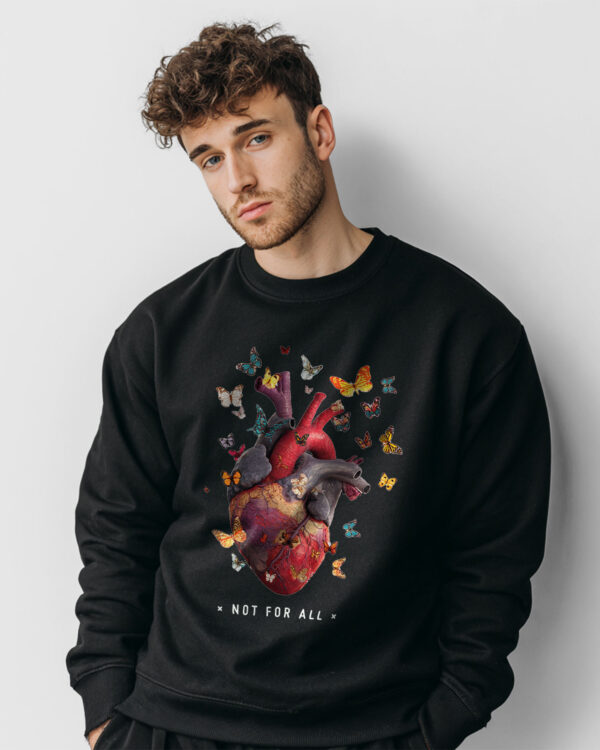 Felpa HEART AND BUTTERFLY
