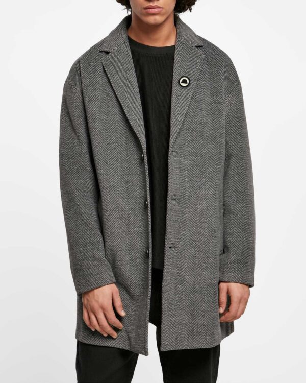 Cappotto NOT A LORD (grigio) - immagine 2