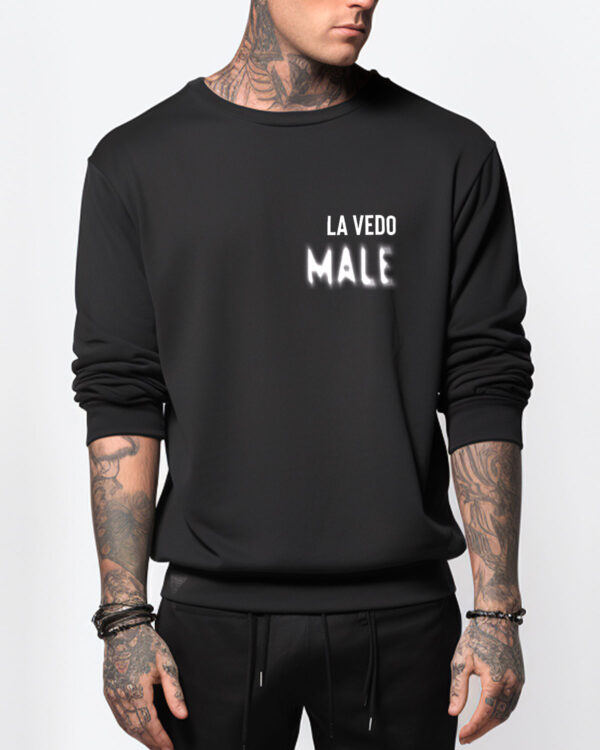 Felpa LA VEDO MALE (unisex) - immagine 2