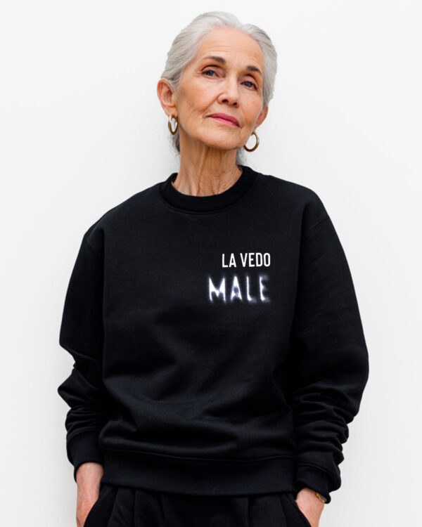 Felpa LA VEDO MALE (unisex) - immagine 3