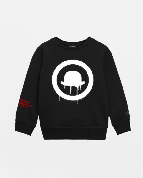 Felpa bimbi LOGO SPRAY