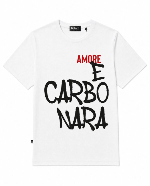 T-shirt AMORE E CARBONARA