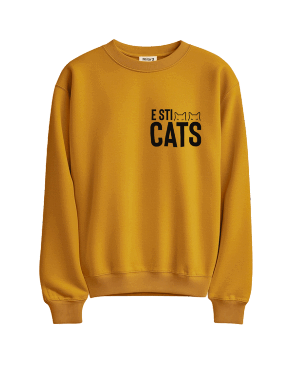 Felpa E STI CATS (curcuma)