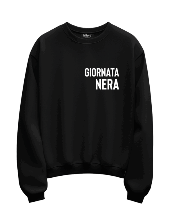 Felpa GIORNATA NERA