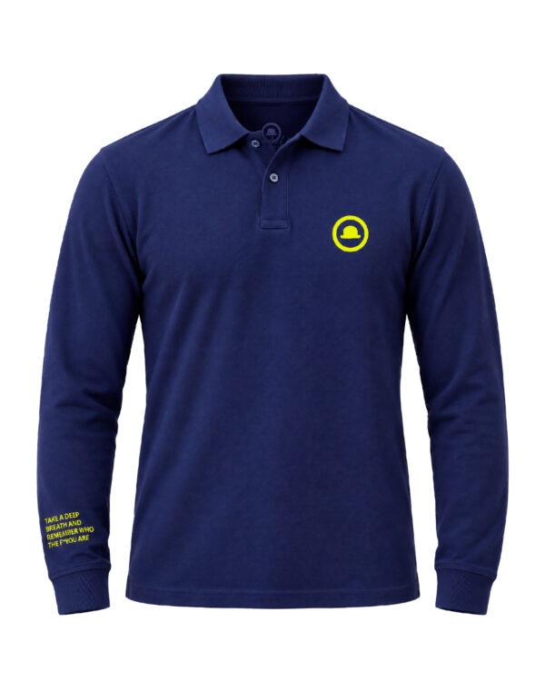 Polo MILORD BLUE (manica lunga)