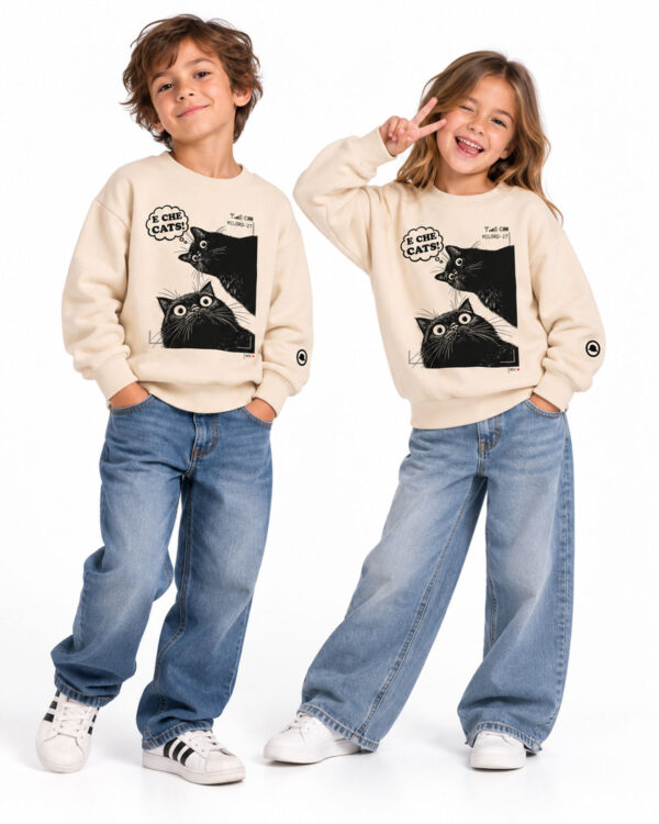 Felpa E CHE CATS (kids)