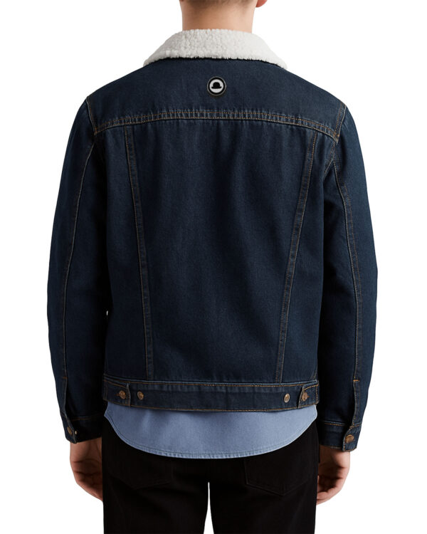 Denim Sherpa Jacket