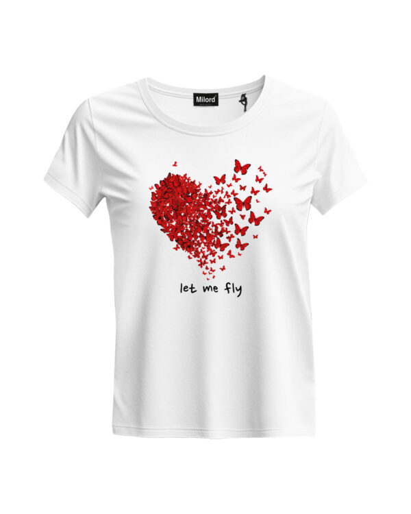 T-shirt LET ME FLY (slim)